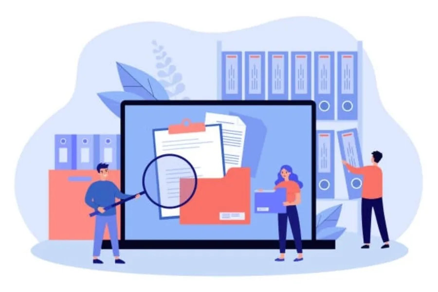 Documentos y CV organizados